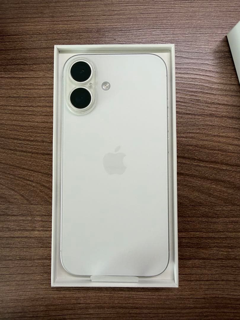 iphone 16 256gb ホワイト SIMフリー