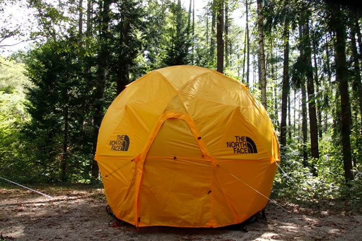 ノースフェイス テントTHE NORTH FACEジオドーム4 フットプリント付