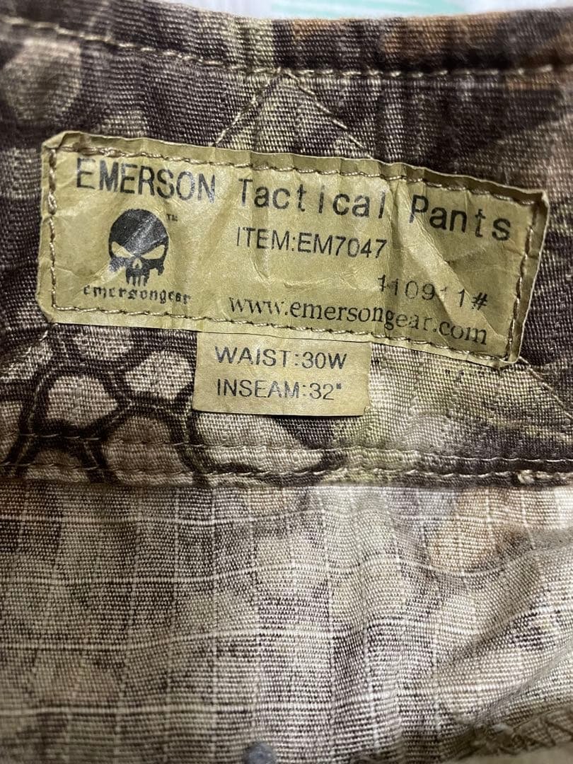 サバゲー 4点セット マルチカム TMC JPC 実物生地 迷彩服上下 ハット