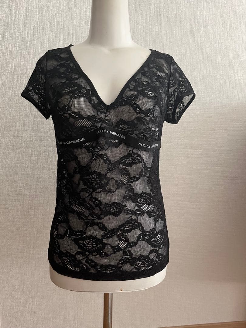 S u m merDOLCE & GABBANA ブラック レース 稀少品