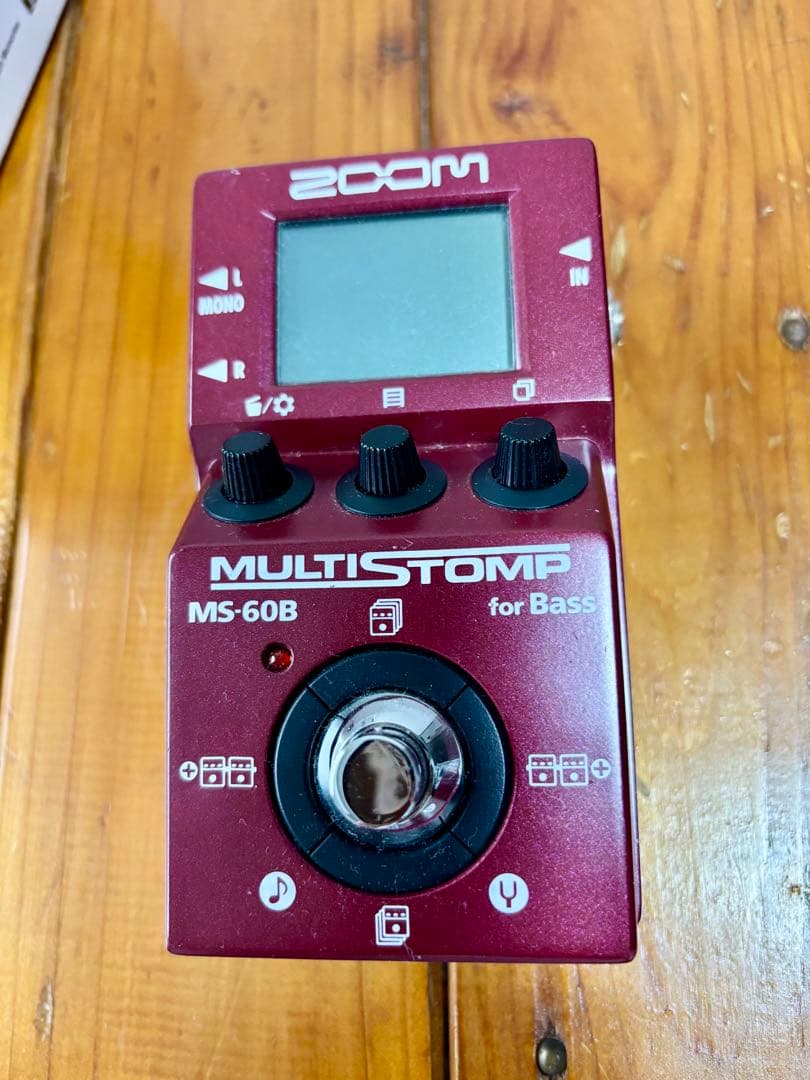 ZOOM MS-60B マルチエフェクター　マルチストンプ(箱、説明書付き)