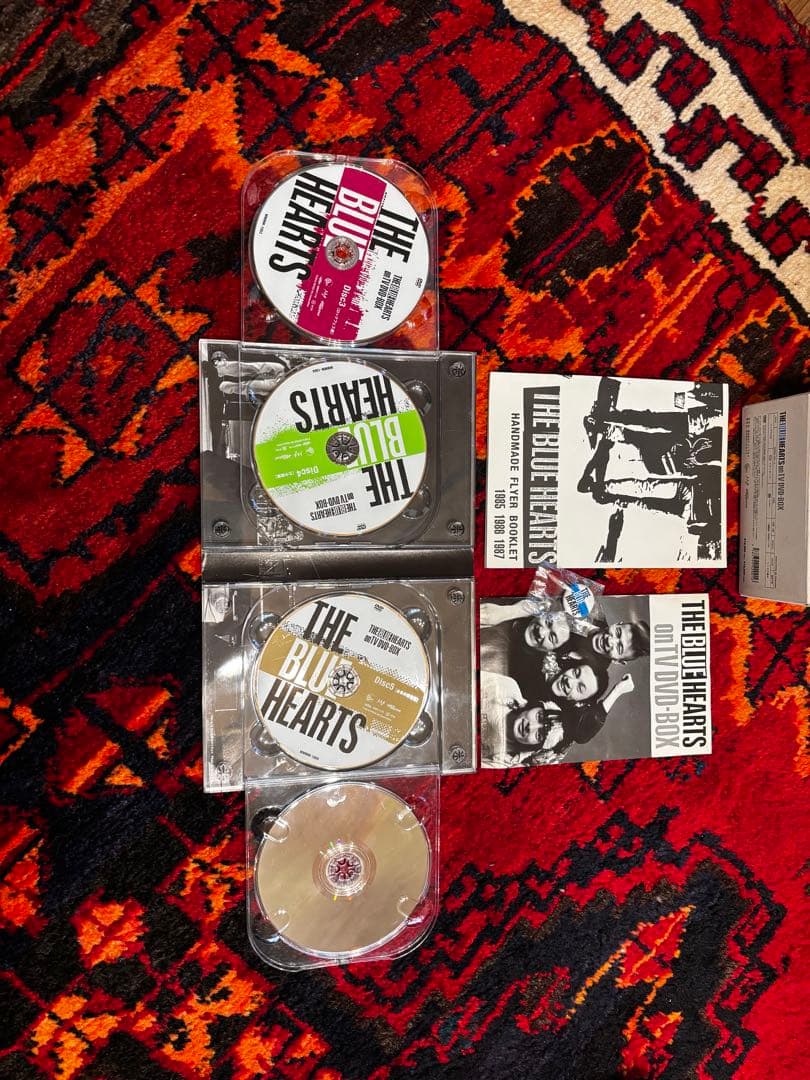 ミュージック THE BLUE HEARTS on TV DVD BOX