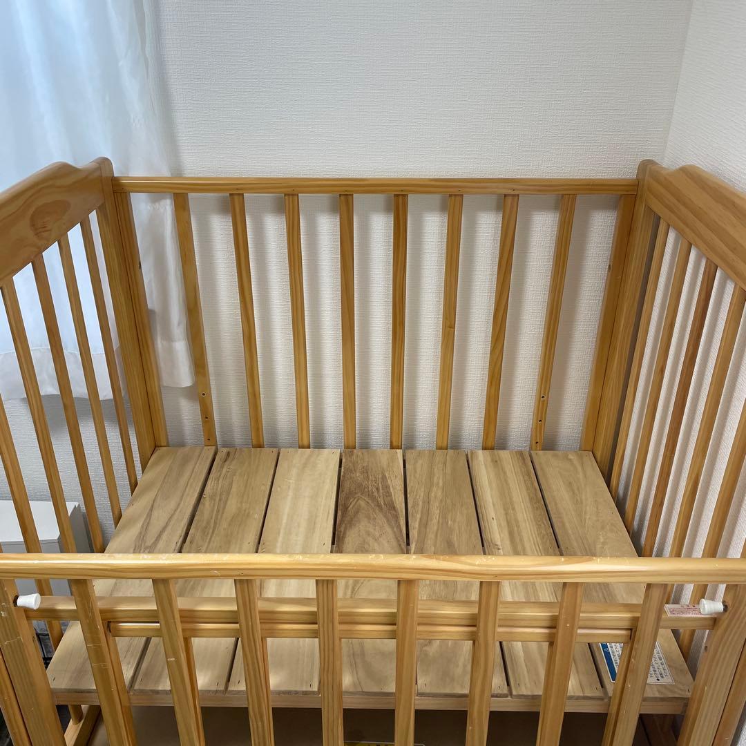 KATOJI 木製ベビーベッド