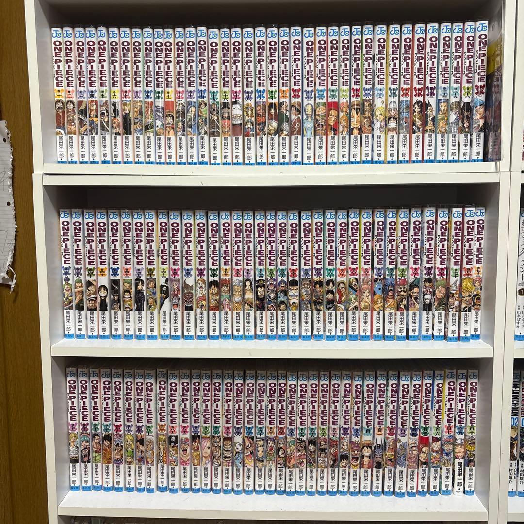ワンピース1～107 109,110巻セット 108巻無し 40億,41億巻