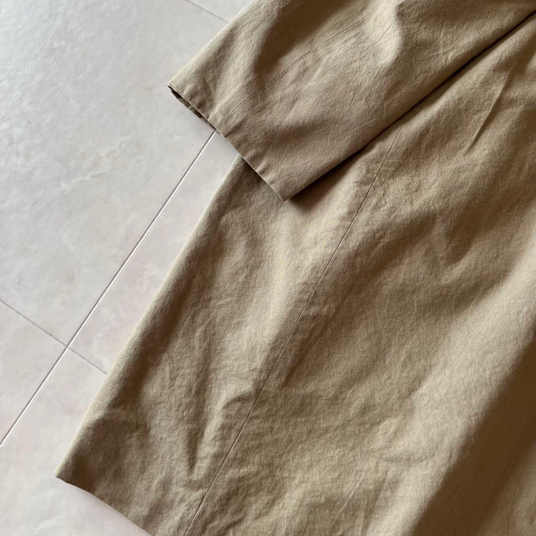 GALERIE VIE ギャルリーヴィーワイドステンカラーコート ベージュ 36