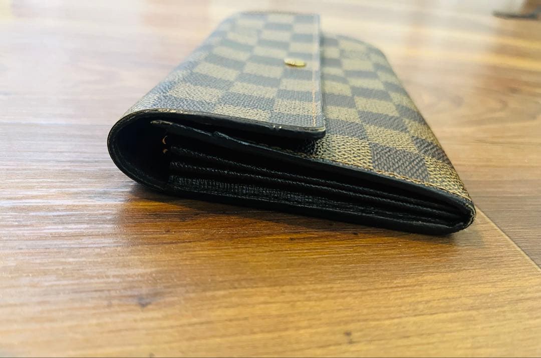 ルイヴィトン ダミエ 長財布 ポルトフォイユ サラ LOUISVUITTON