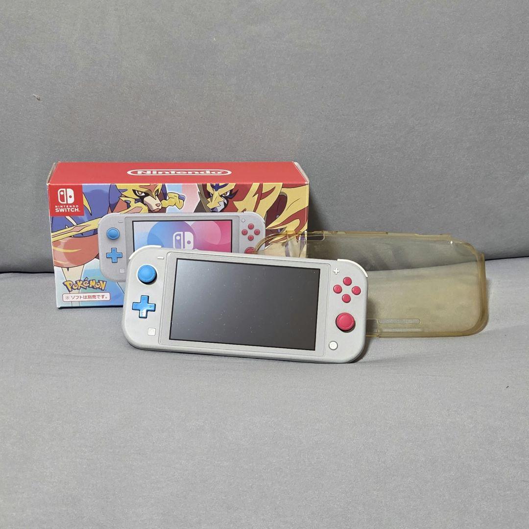 Nintendo SwitchLite ザシアン・ザマゼン ケース,保護シール付