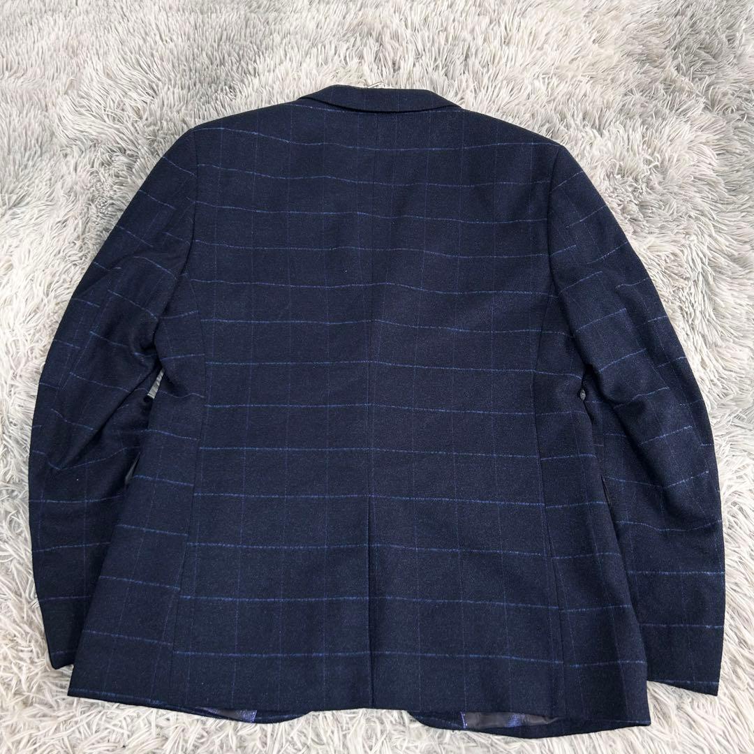 m6392【新品 WEEN CHARM】3ピース スーツ上下 濃紺 180cm