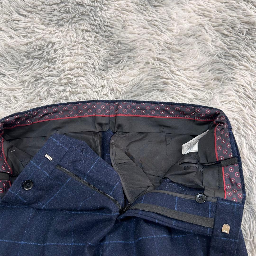 m6392【新品 WEEN CHARM】3ピース スーツ上下 濃紺 180cm