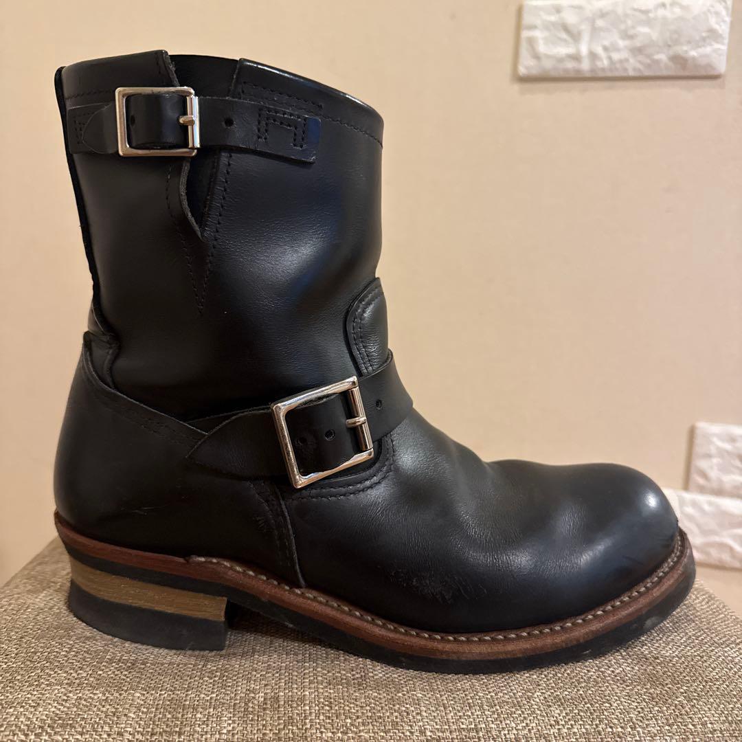 レッドウィング　ショート エンジニアブーツ 9D 27cm RED WING