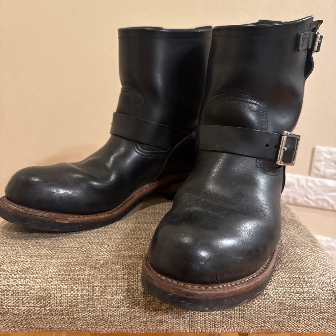レッドウィング　ショート エンジニアブーツ 9D 27cm RED WING