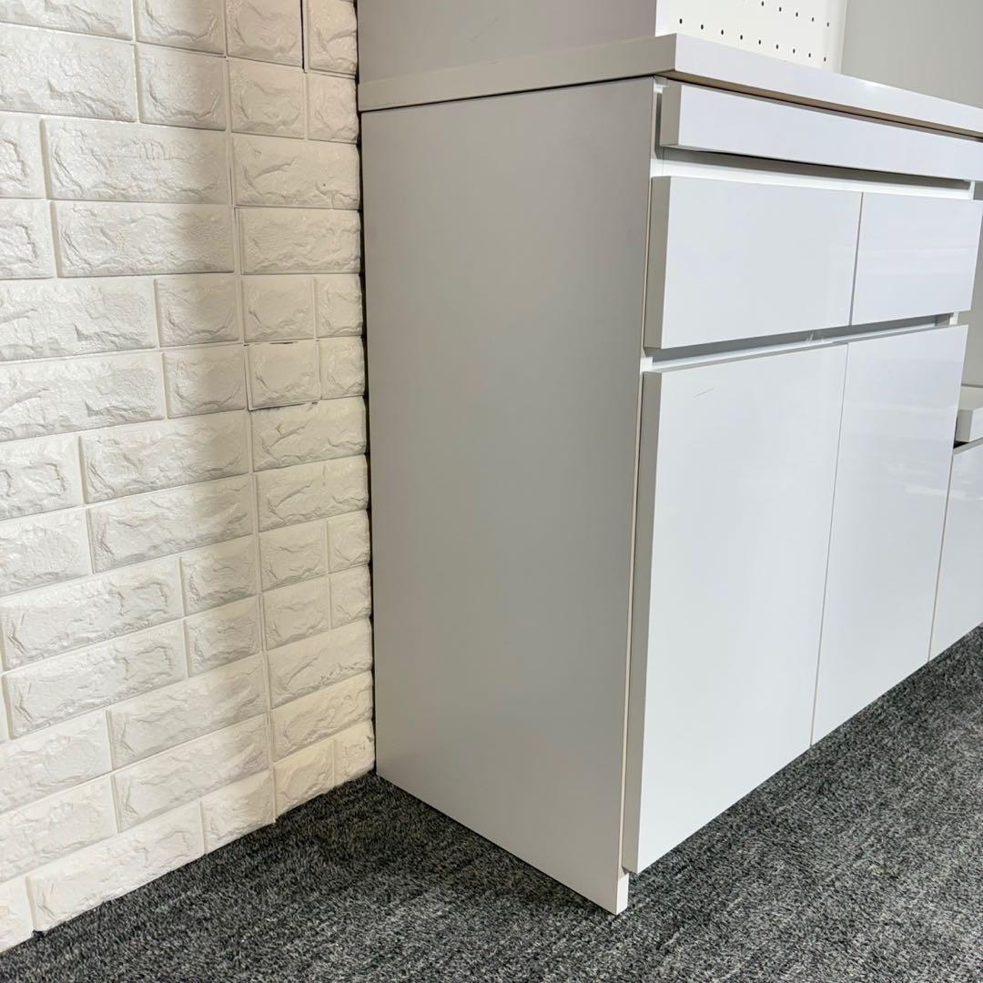 LOWYA ロウヤ カップボード キッチンボード 幅120 収納家具 B127