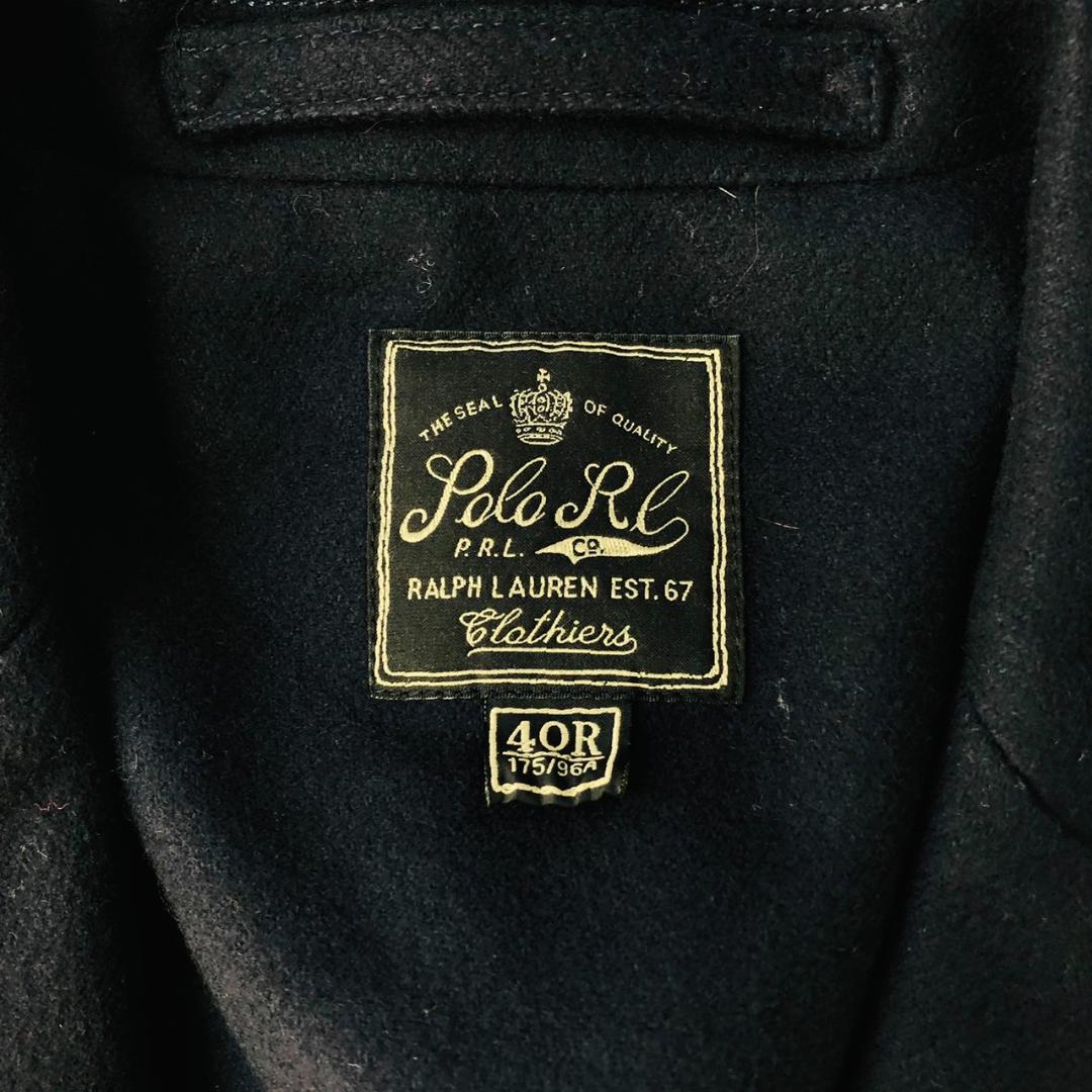 【希少】ポロラルフローレン★テーラードジャケット エンブレム ブレザー XL相当