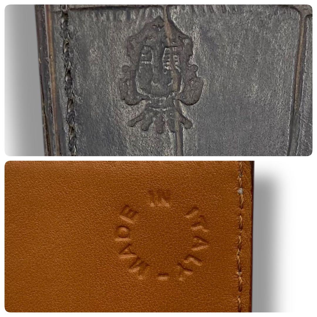 美品 Felisi フェリージ コロコロ 3005 レザー メンズ 長財布 財布