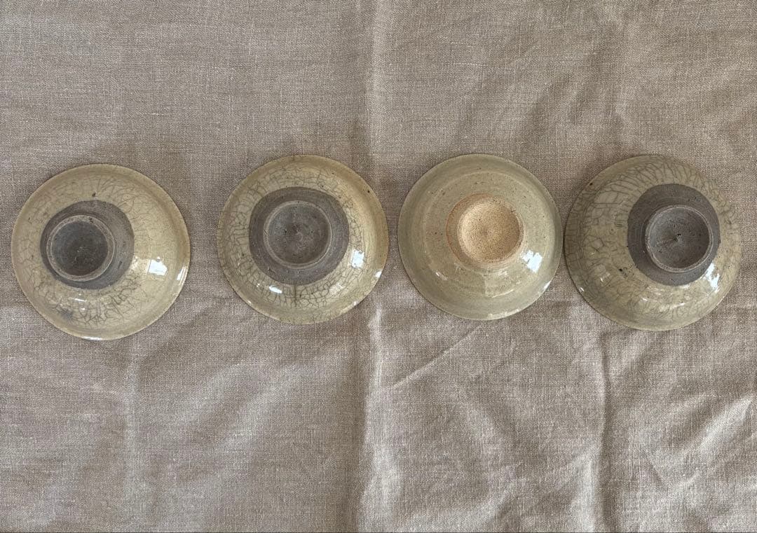 ぎゅな　寒川義雄　小鉢　4点セット