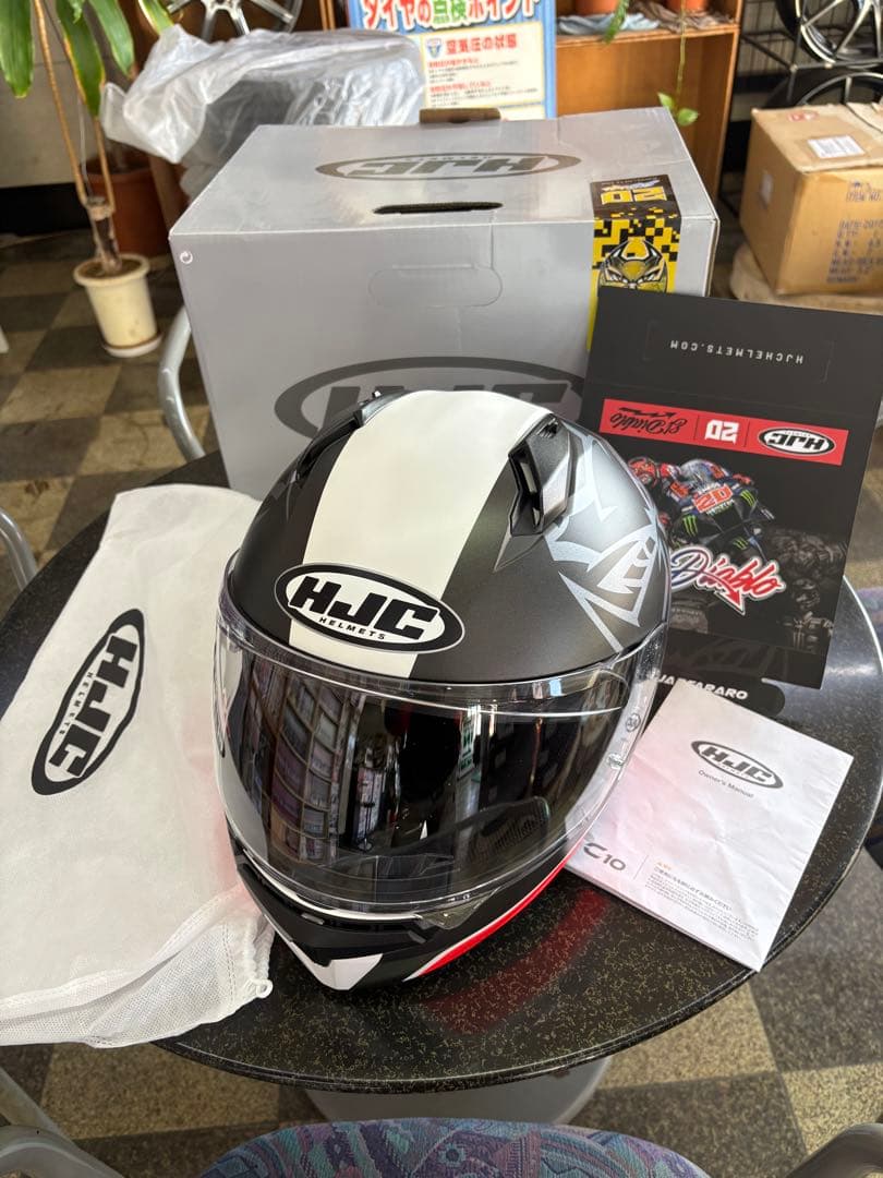 HJC C10 クアルタラロ HJH242 フルフェイスヘルメット　XL