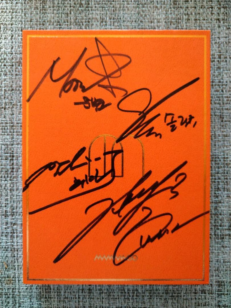 サイン入り mamamoo melting アルバム