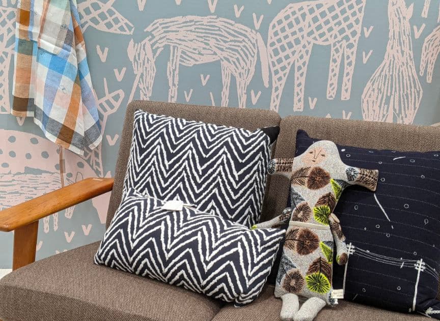 お値下げ**ミナペルホネン　mina perhonen　クッション　ぬいぐるみ