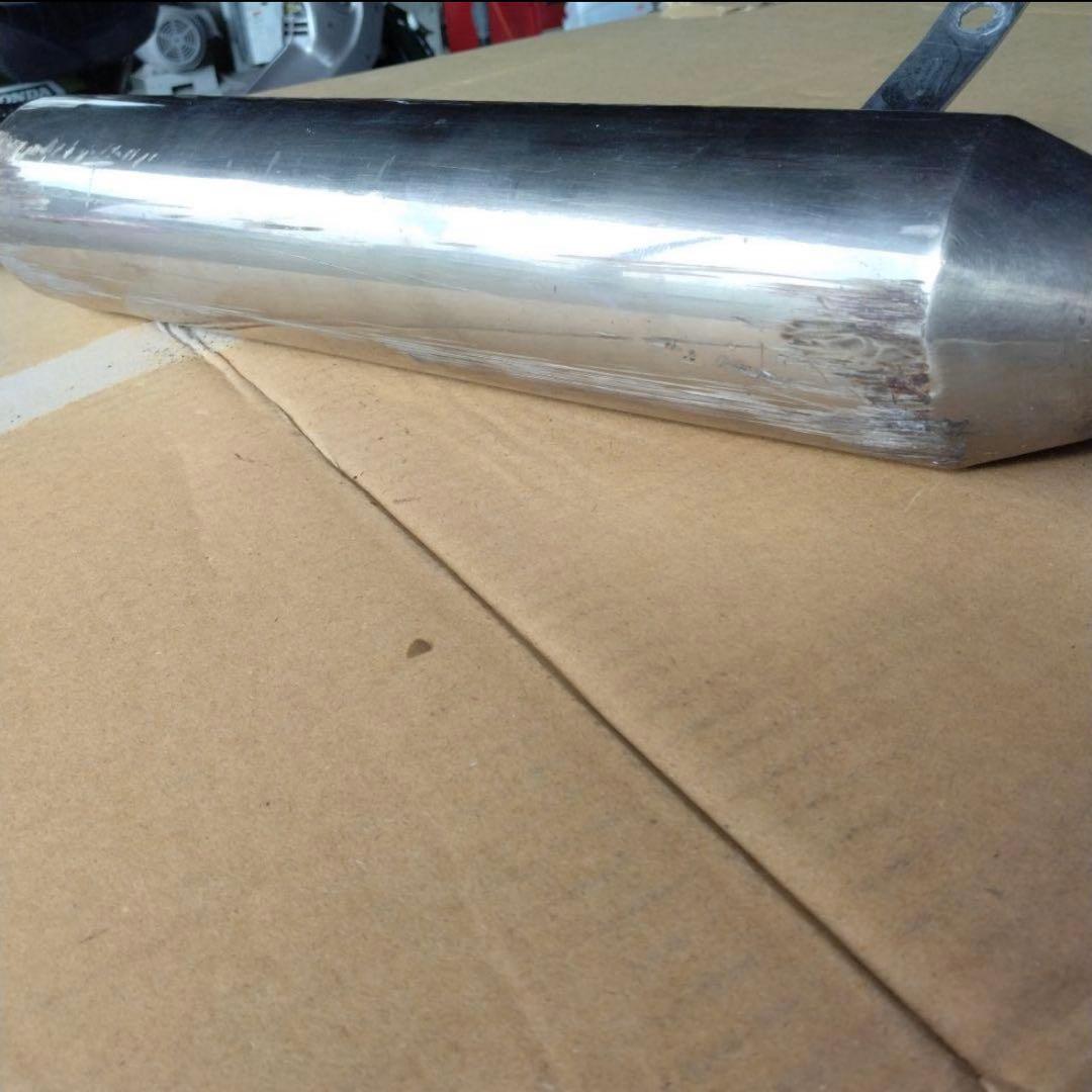 ドラッグスター400 2in1マフラー