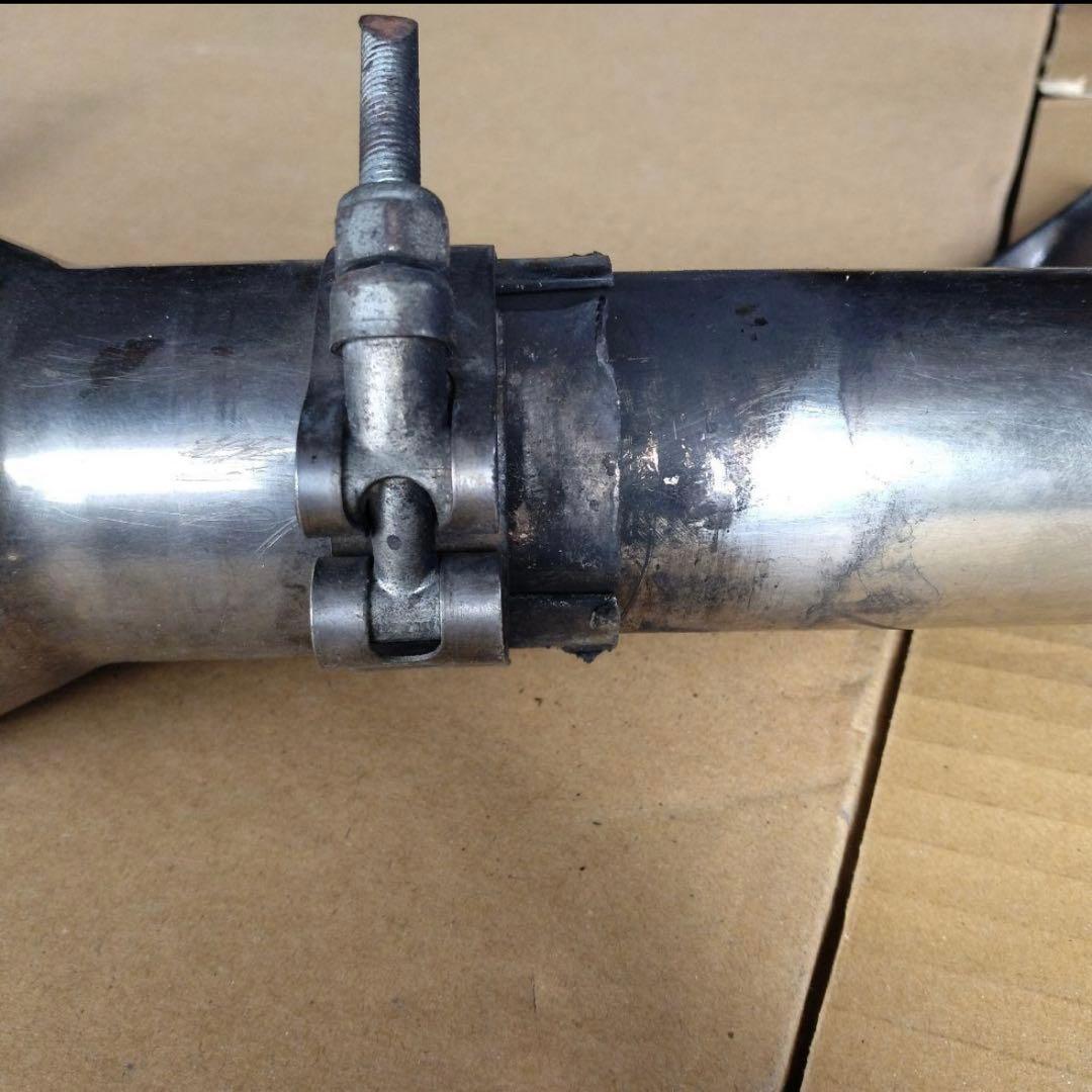 ドラッグスター400 2in1マフラー