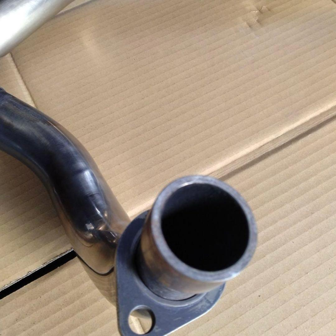 ドラッグスター400 2in1マフラー