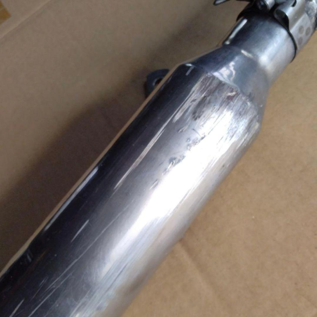 ドラッグスター400 2in1マフラー