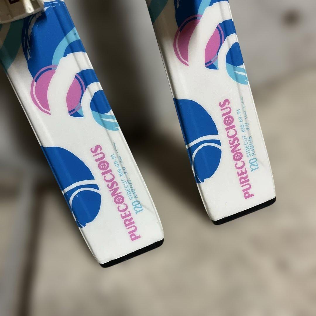 girls ジュニアスキー3点セット白