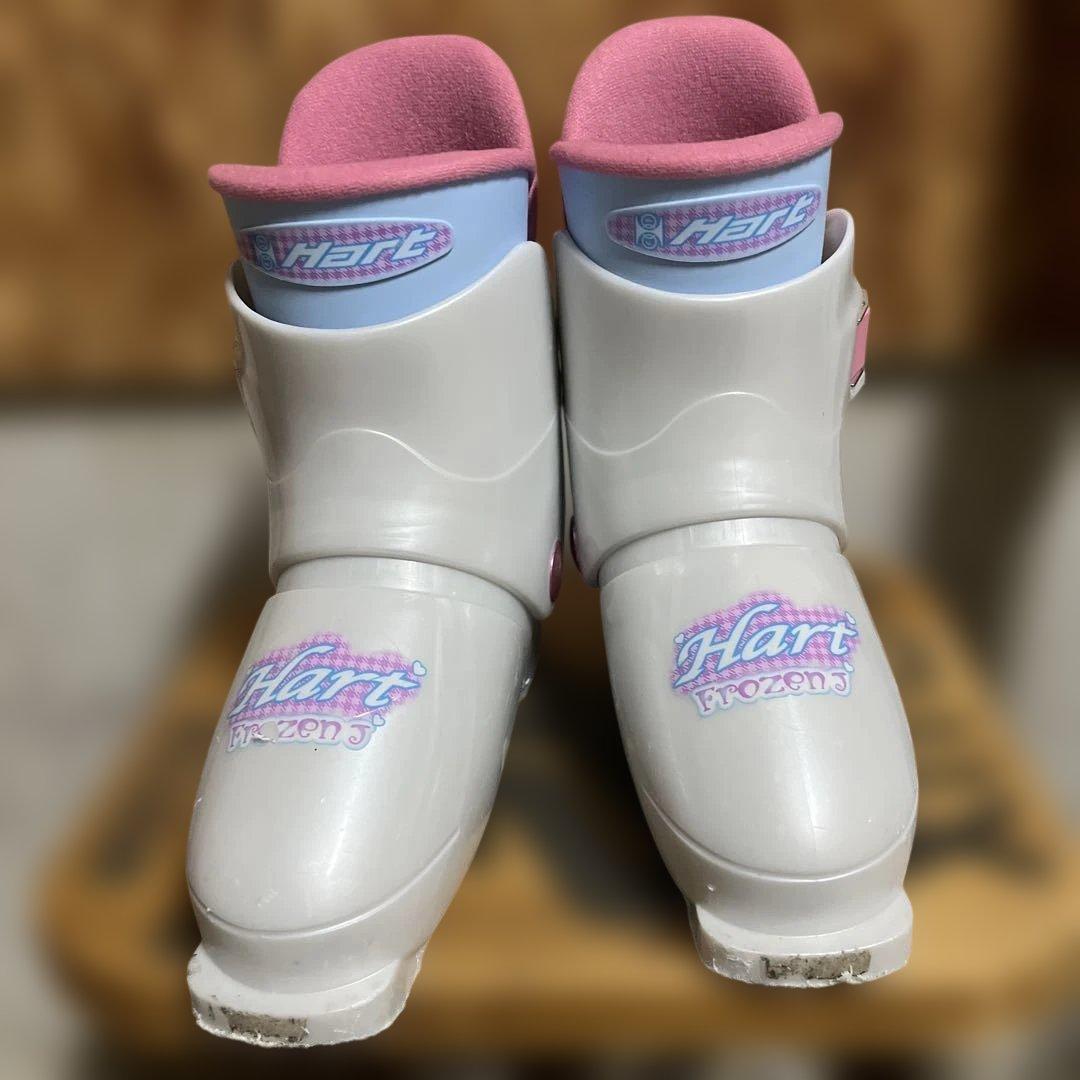 girls ジュニアスキー3点セット白