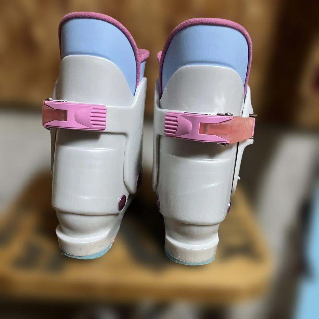 girls ジュニアスキー3点セット白