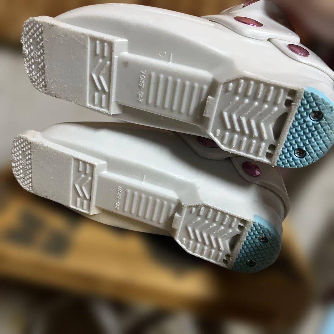 girls ジュニアスキー3点セット白