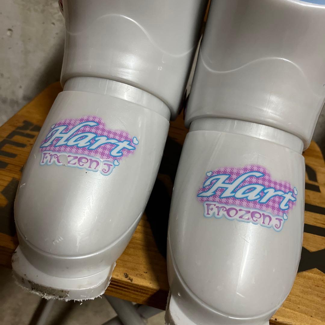 girls ジュニアスキー3点セット白