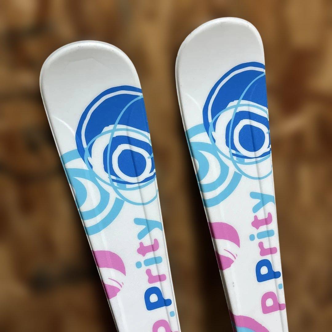 girls ジュニアスキー3点セット白