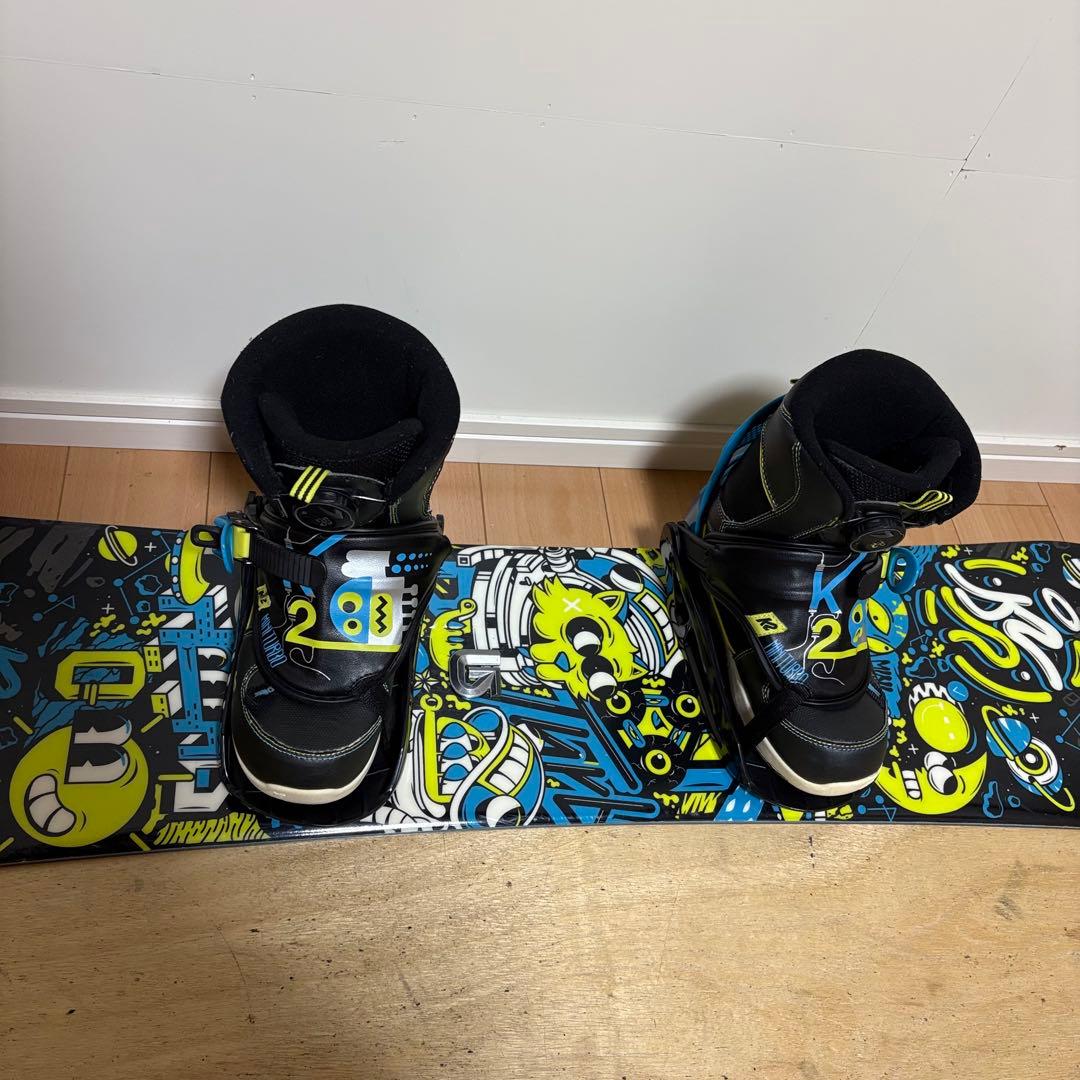 K2 スノーボード 子供用スノーボード キッズスノーボード 子供 スノボセット