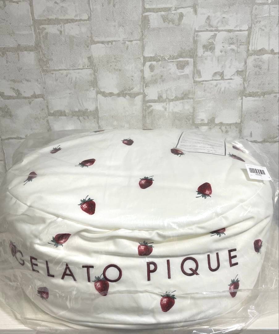 【新品未使用】 gelato piqur／ジェラートピケ 限定 ビーズクッション