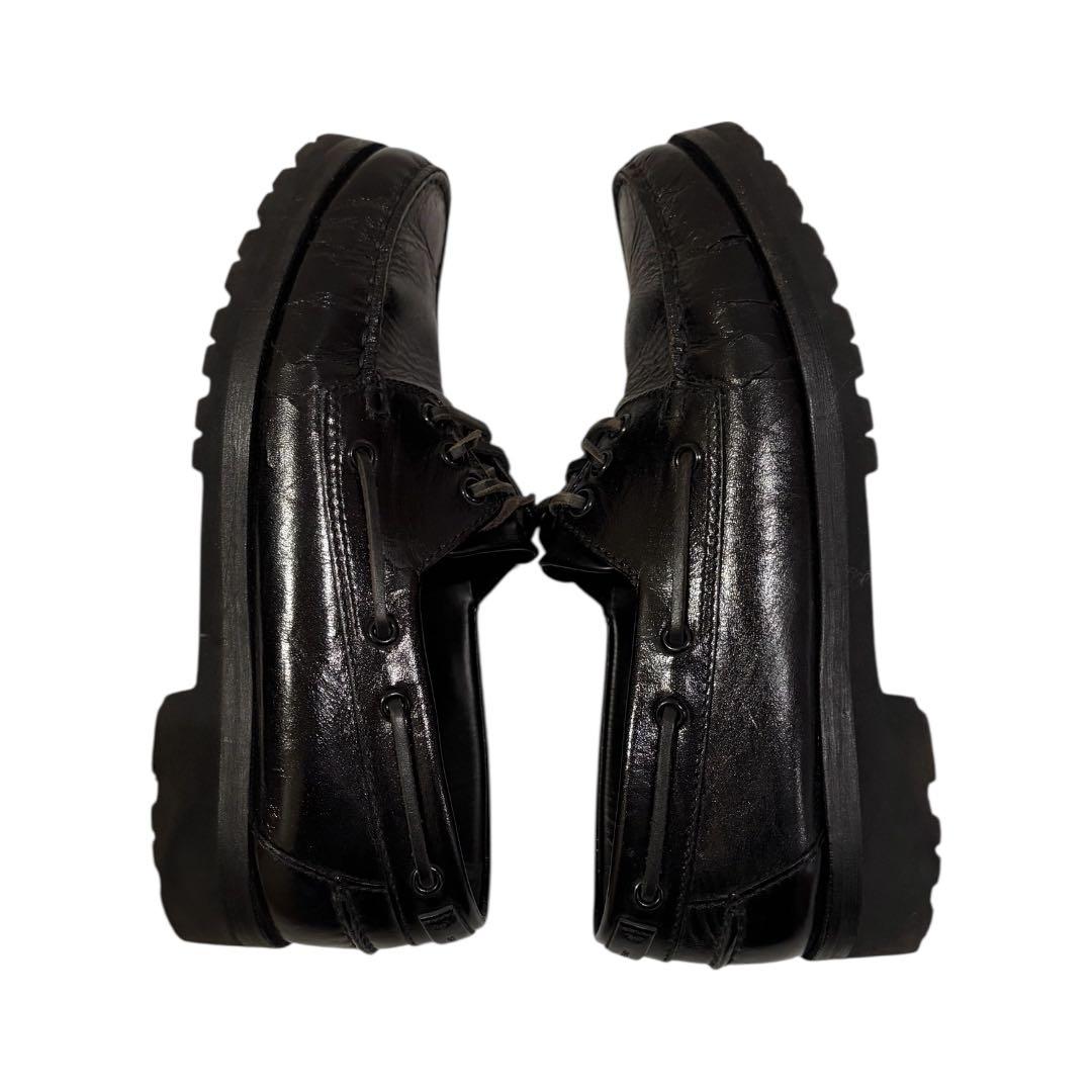 靴 saint laurent paris : leather loafers