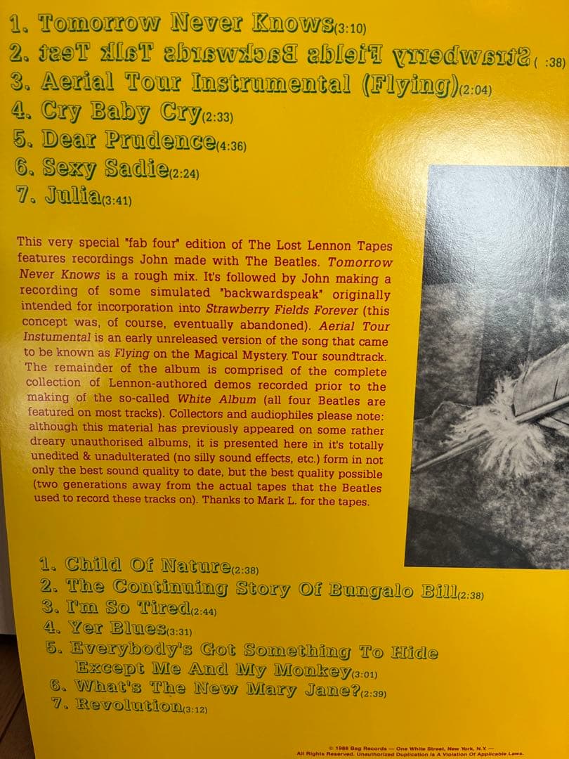 The Lost Lennon Tapes Number 9 ジョンレノン