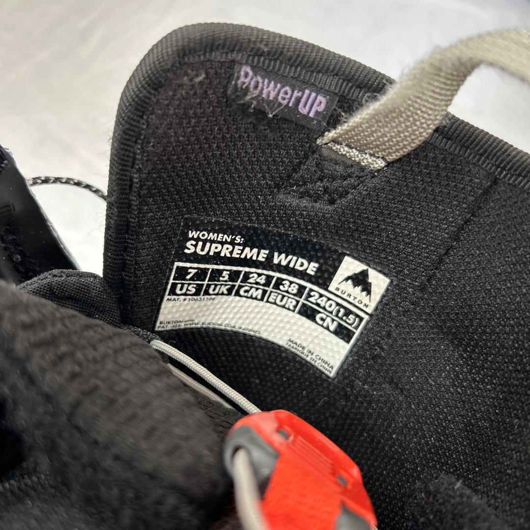 現行　バートン　SUPREME WIDE スノーボードブーツ