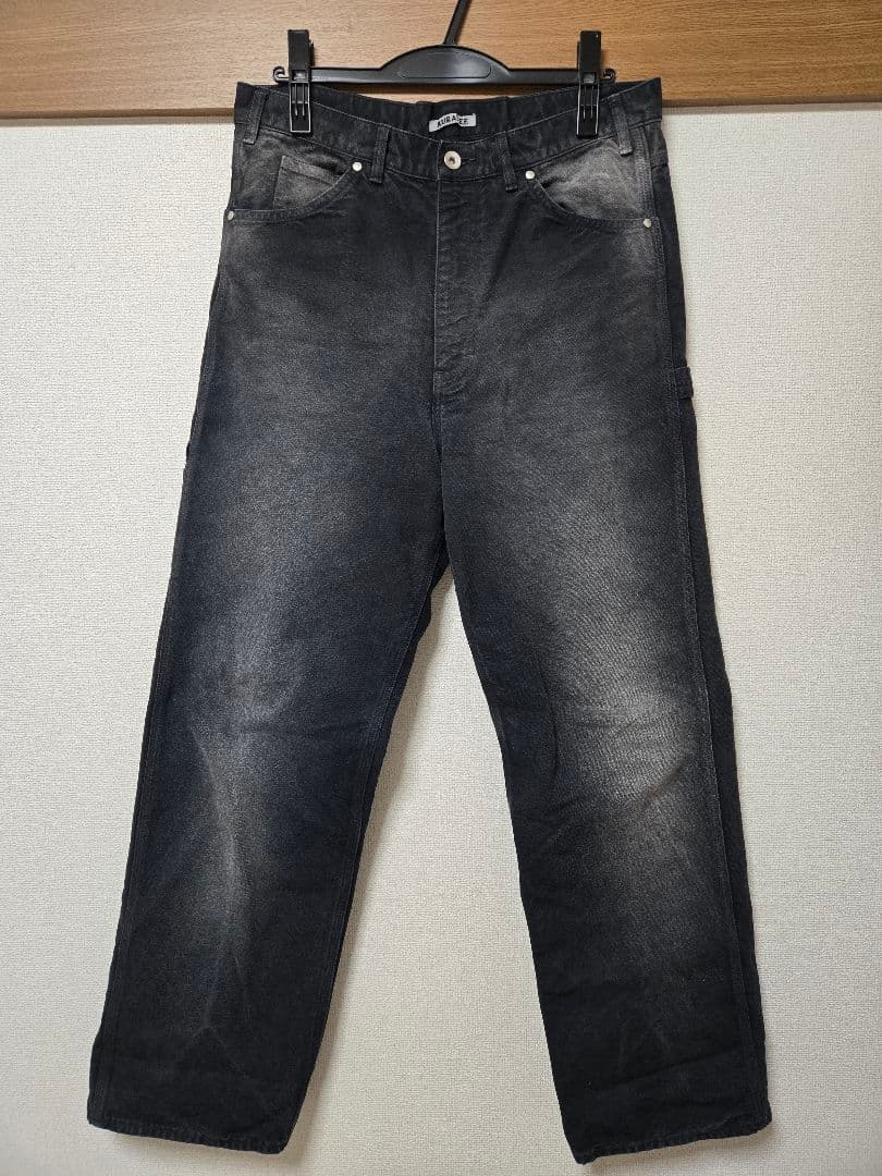 AURALEE コットンダックペインターパンツ Size 3