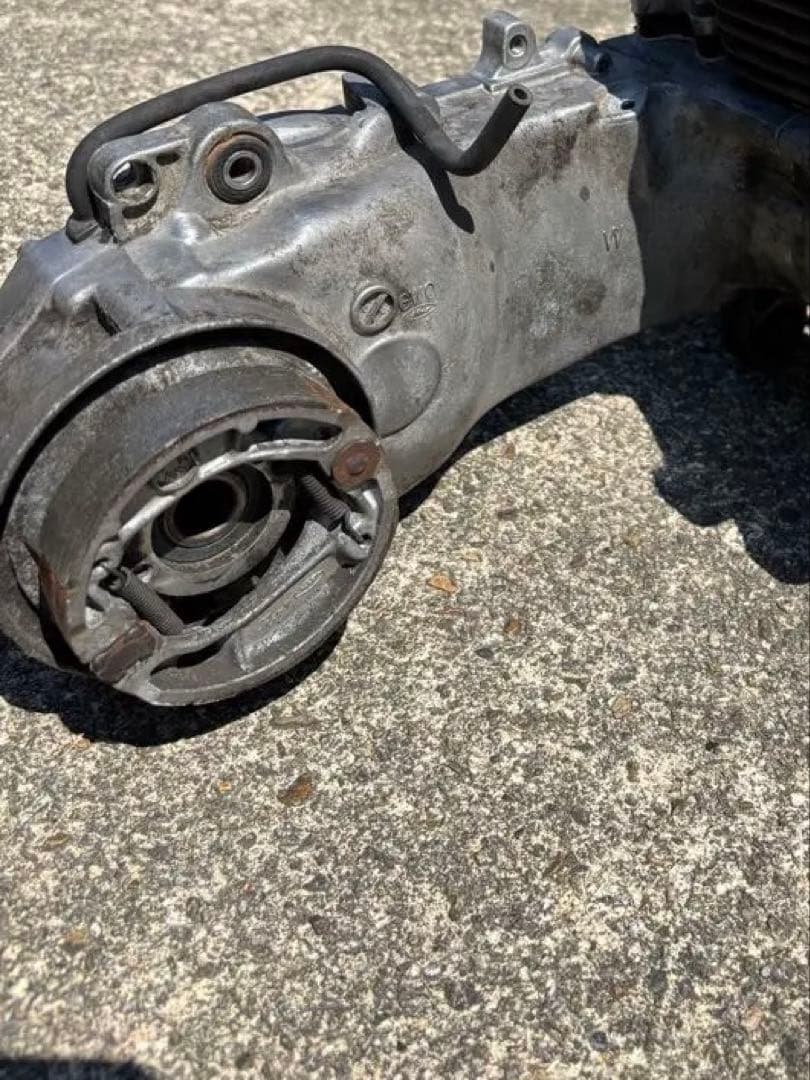 スーパーディオ　AF27・AF28 クランクベアリング交換済みエンジン。