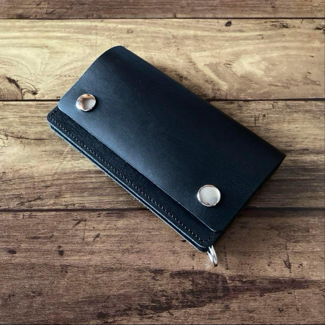 【A】国産ステアハイド　トラッカーウォレット150（ミドル）2.5層