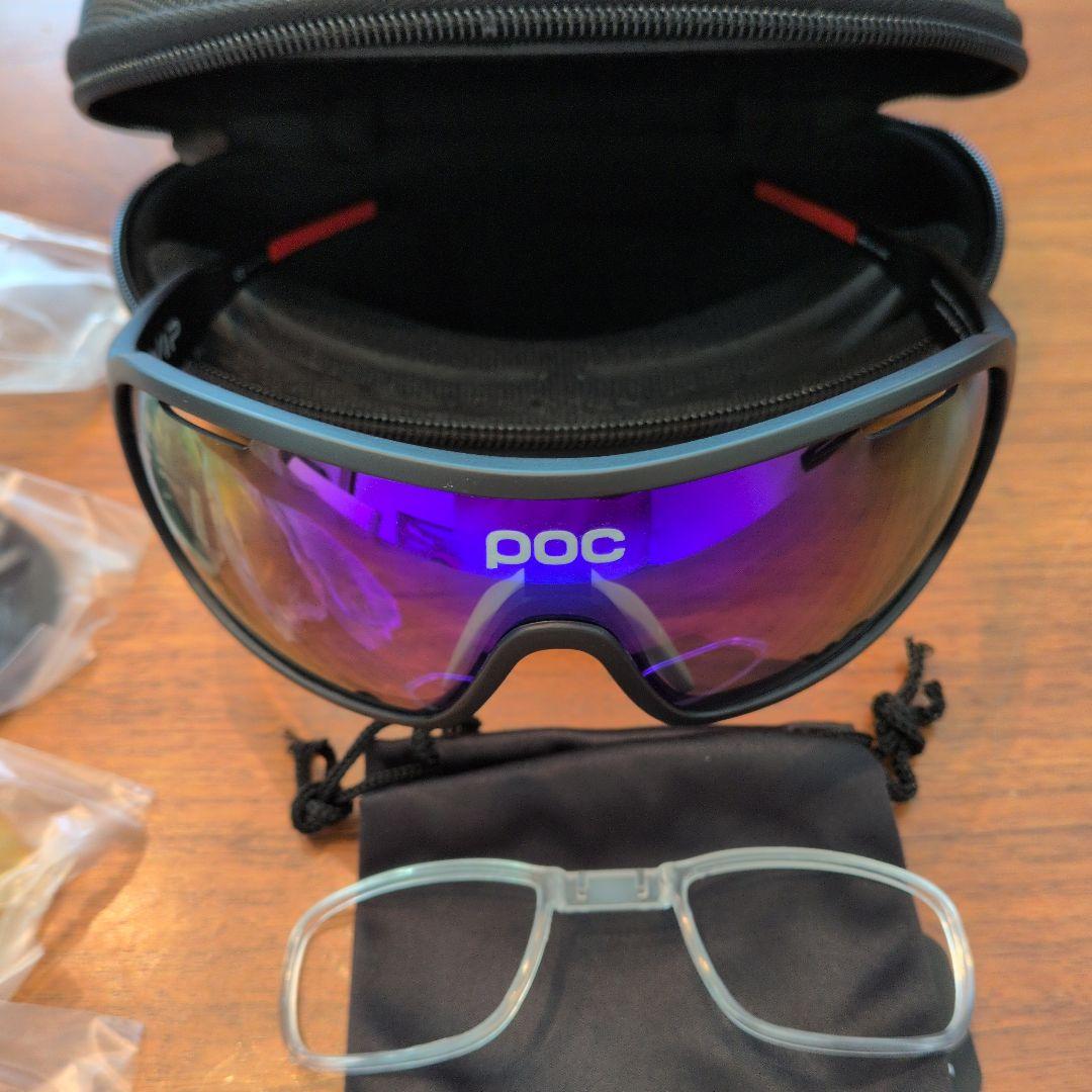 POC サングラス フレーム有り ブラック