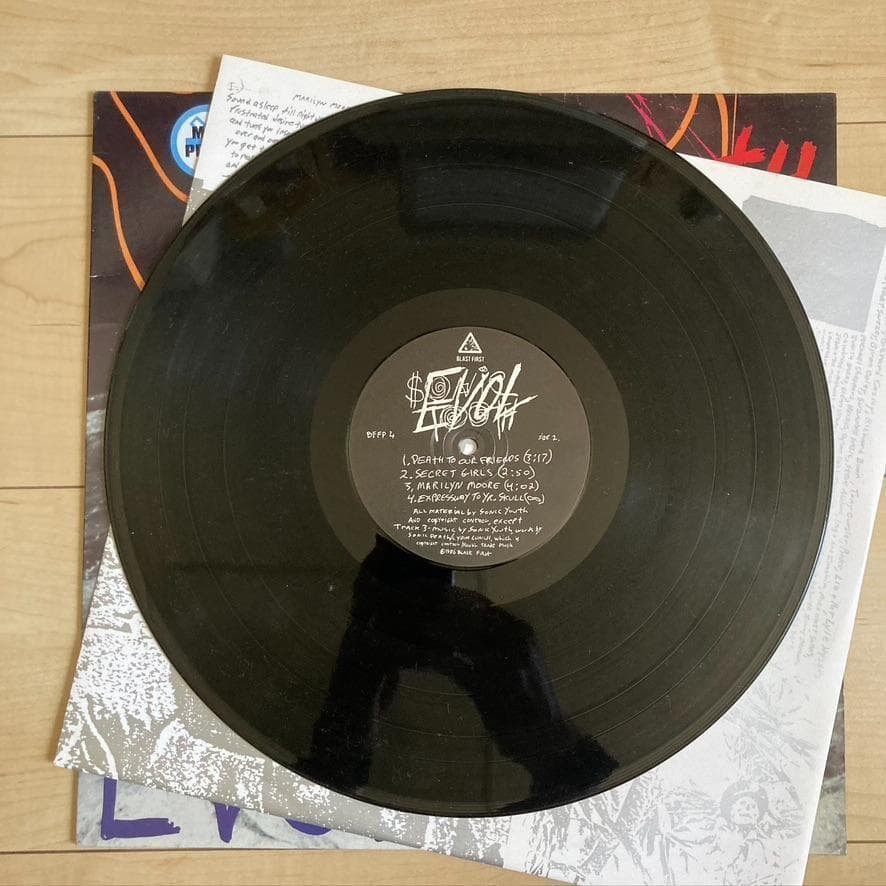 LP UKオリジ Sonic Youth EVOL レコード 1986年