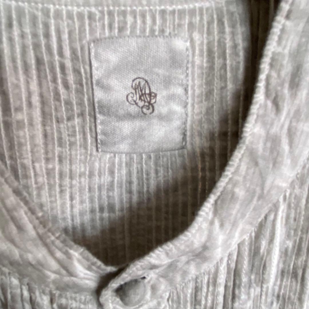 メゾンドソイル maison de soil ピンタックバンドカラーロング