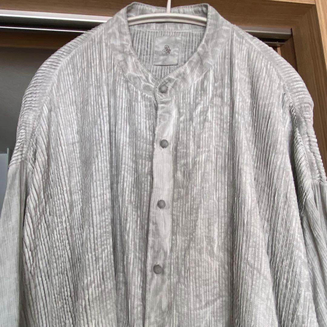 メゾンドソイル maison de soil ピンタックバンドカラーロング