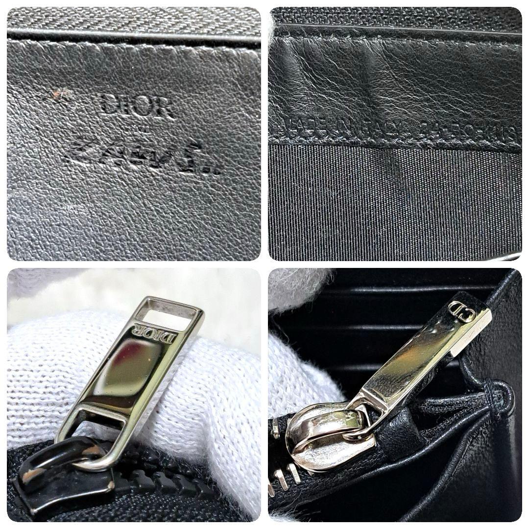 ✨極美品　激レア✨ディオール　長財布　ラウンドファスナー kaws 蜂