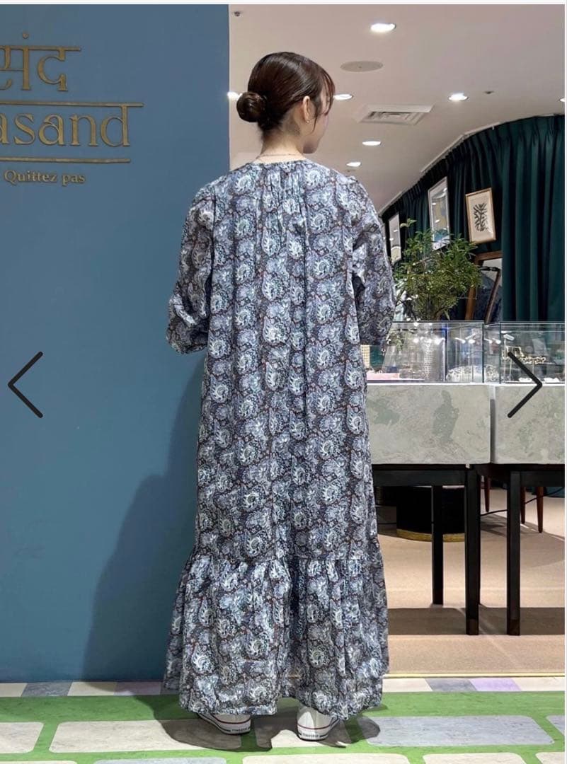 ヌキテパ ペイズリーワンピース ne Quittez pas