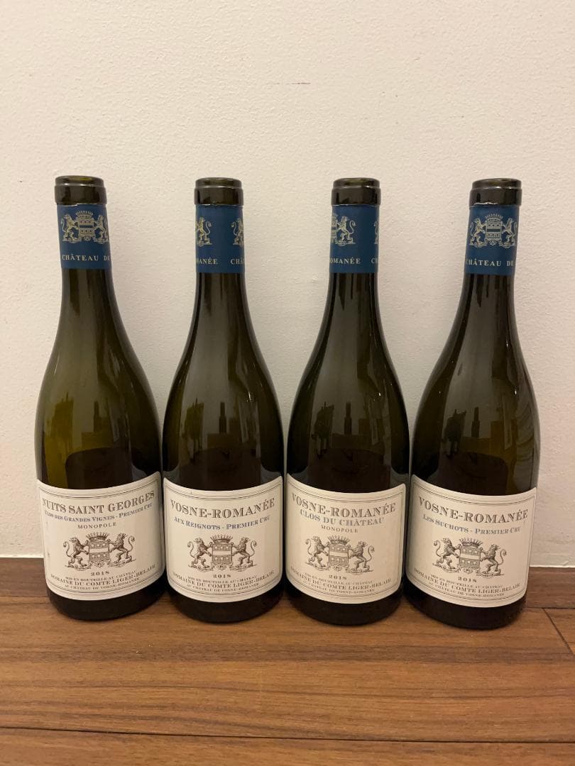 【空瓶】Domaine du Comte Liger Belair 4本セット