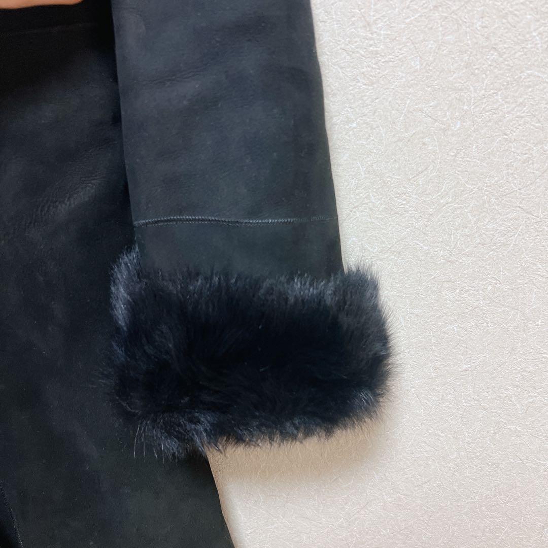 トスカーナムートン　JOSEPH ジョゼフ　ムートンコートS 黒　リアルファー