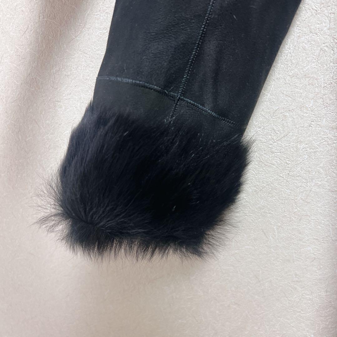 トスカーナムートン　JOSEPH ジョゼフ　ムートンコートS 黒　リアルファー