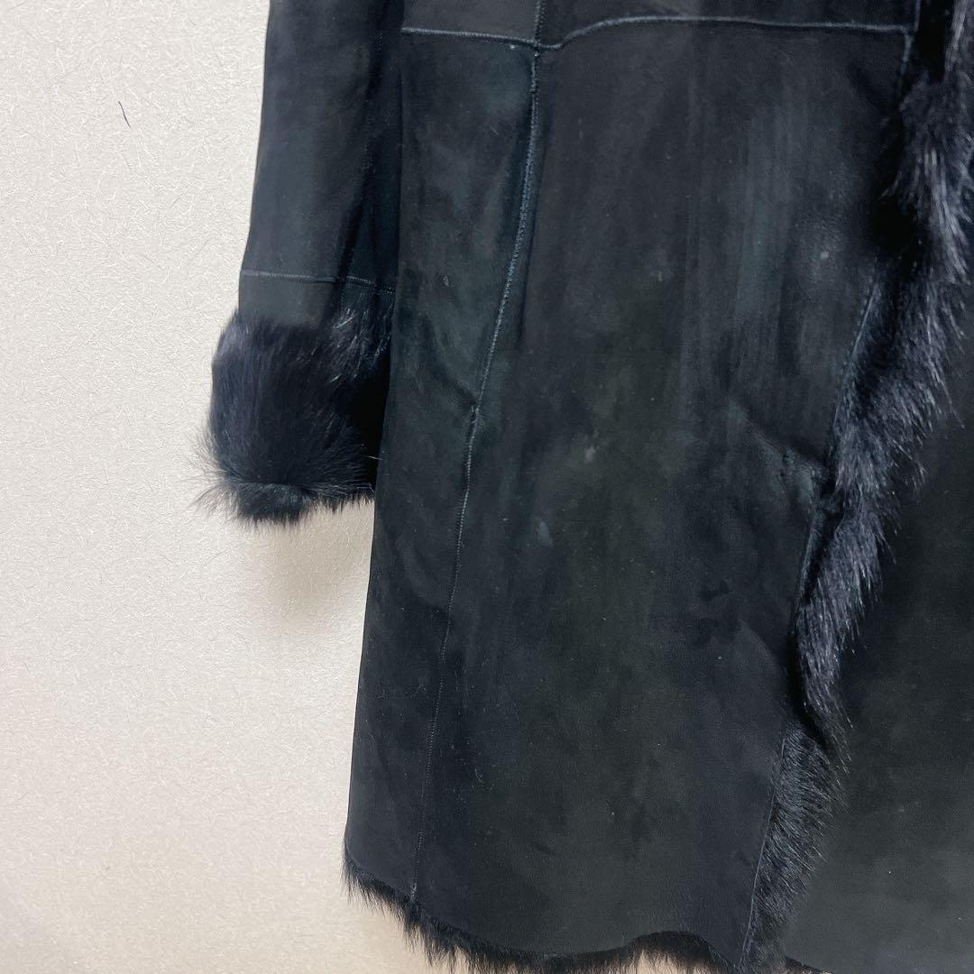 トスカーナムートン　JOSEPH ジョゼフ　ムートンコートS 黒　リアルファー